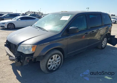 2015 Dodge Grand Caravan Se из США, поврежденный, VIN 2C4RDGBG2FR631006